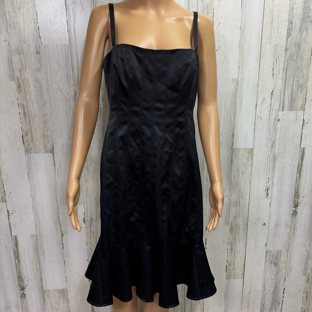 Nine West Satin Corset Slip Dress